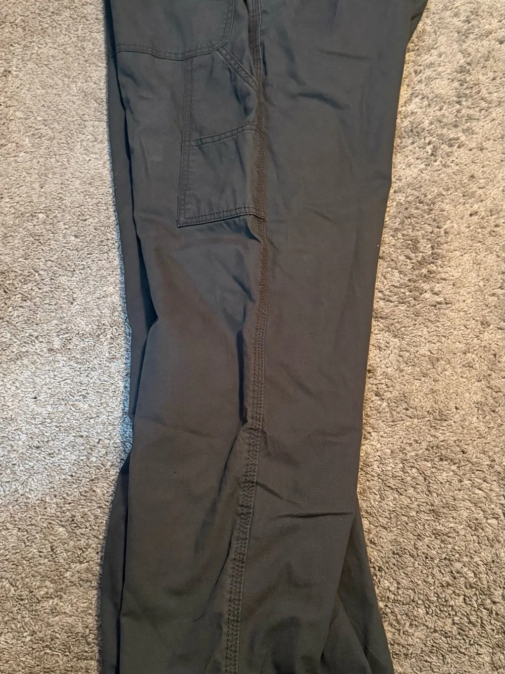 Coleman Men's Dark Gray Straight-Leg Chinos